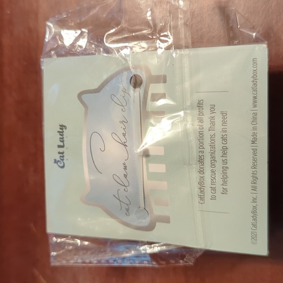 Cat Lady box bundle of Metal Cat Ears and hair clip - Picture 3 of 6